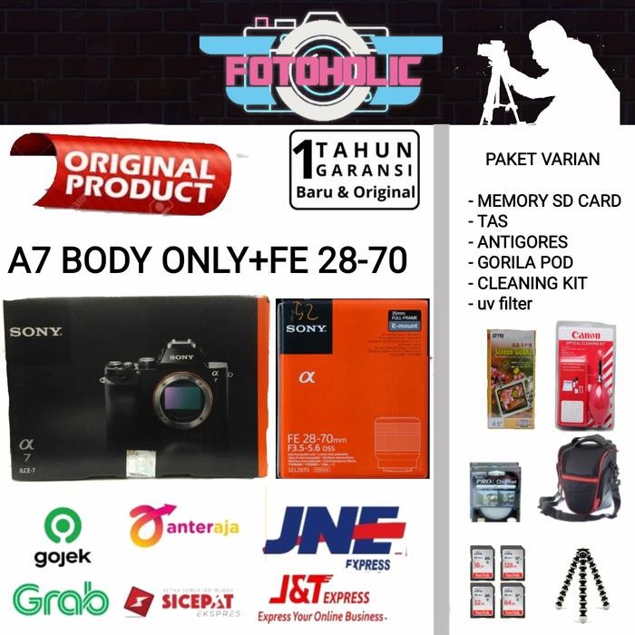 Cam- Kamera Sony A7 Kit 28-70Mm /Sony A7 Kit /A7 Clasic /Sony A7