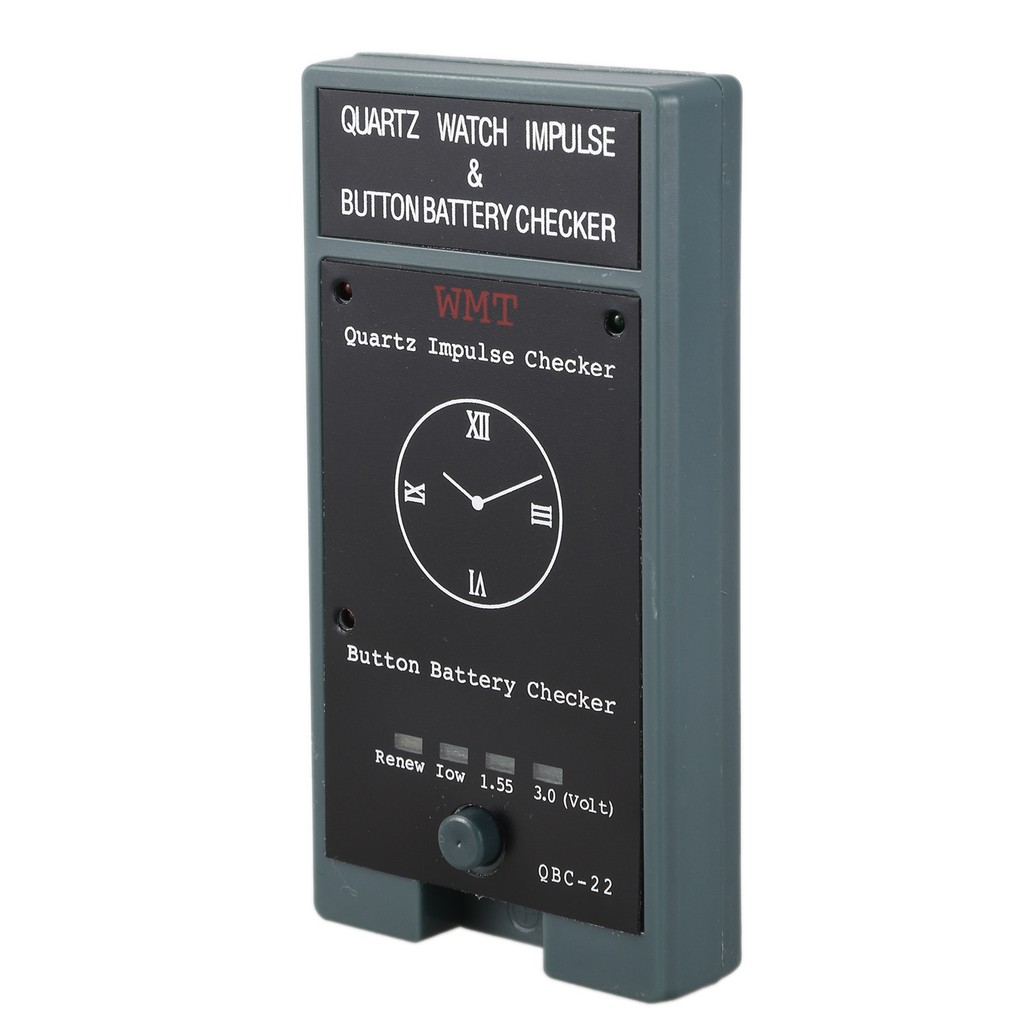 Professional Portable Button Battery Meter Cell Voltage Current Quartz Tester Watch Detection Watch 
