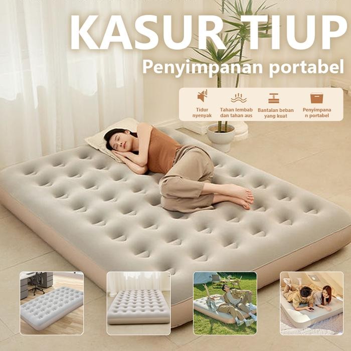 MASIH ADA. AIR BED/KASUR ANGIN QUEEN/KASUR ANGIN INTEX/KASUR ANGIN CAMPING/KASUR ANGIN OTOMATIS