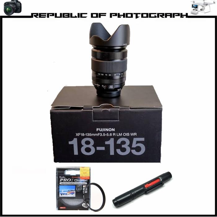 Lenz- Fujifilm Xf 18-135Mm F3.5-5.6 R Lm Ois Wr / Fujinon Xf 18-135Mm