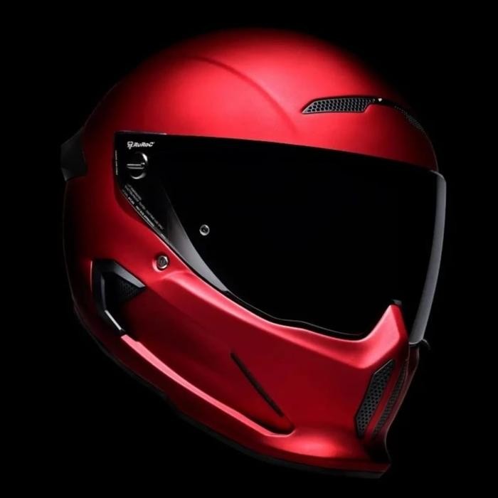 RUROC ATLAS 4.0 CRIMSON HELM FULL FACE XL/XXL RUROC ORIGINAL