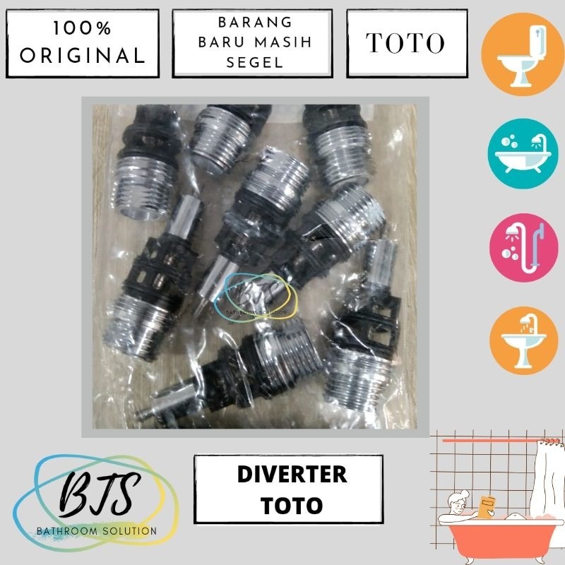 DIVERTER TOTO ORIGINAL 100% SPAREPART TOTO