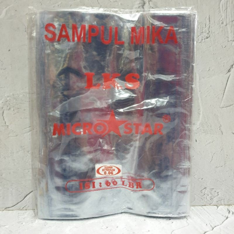 

( 60 Lembar ) Sampul Mika Lks merk Microstar