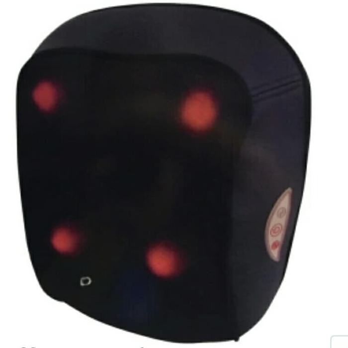 TERBARU.. BANTAL PIJAT PUNGGUNG MOBIL-HITAM