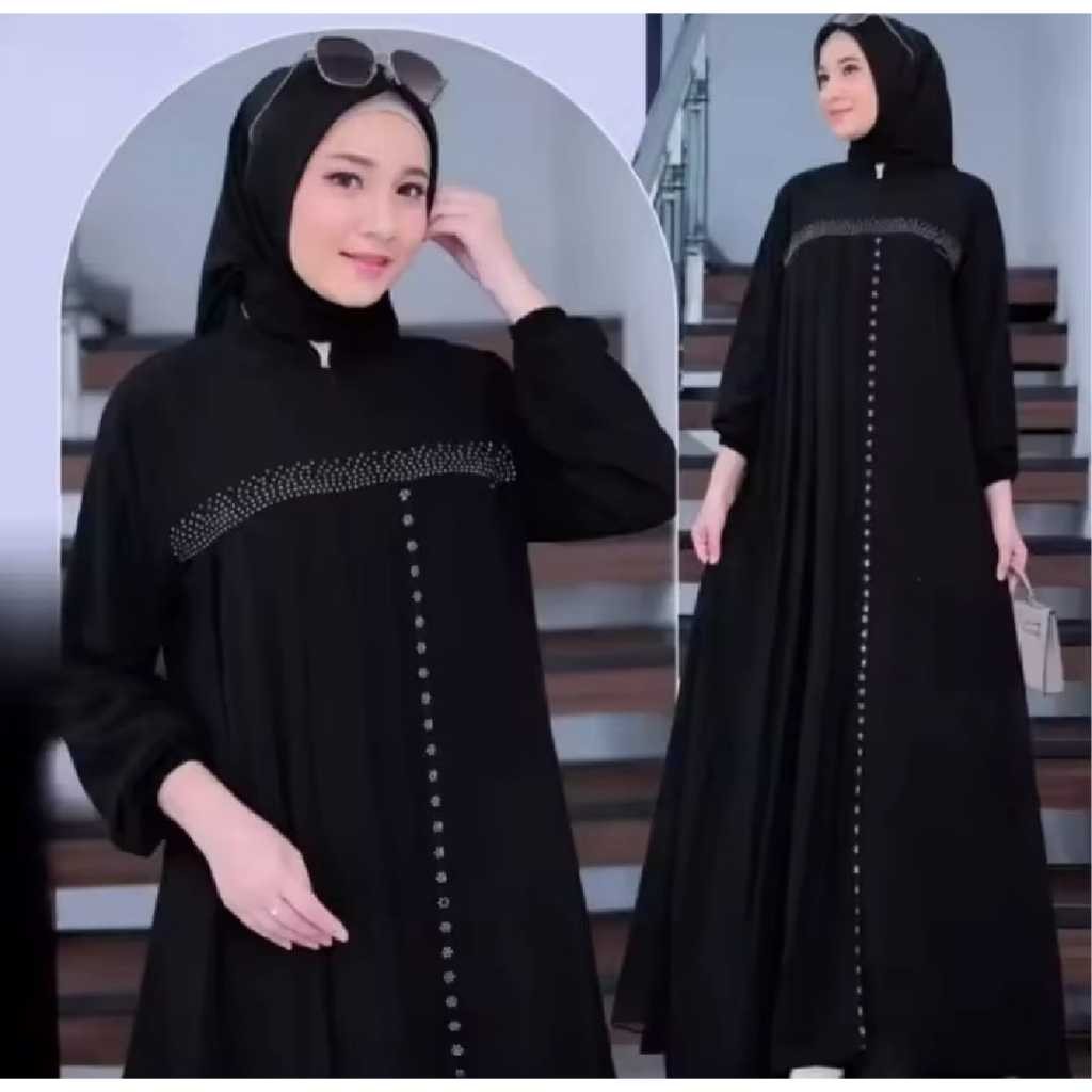PROMO / Abaya Marwah Gamis Abaya Turki Gamis Lebaran 2025 Model Gamis Terbaru
