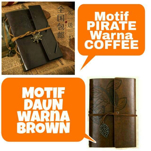 

BINDER RETRO / BUKU AGENDA BAGUS /NOTEBOOK LEATHER