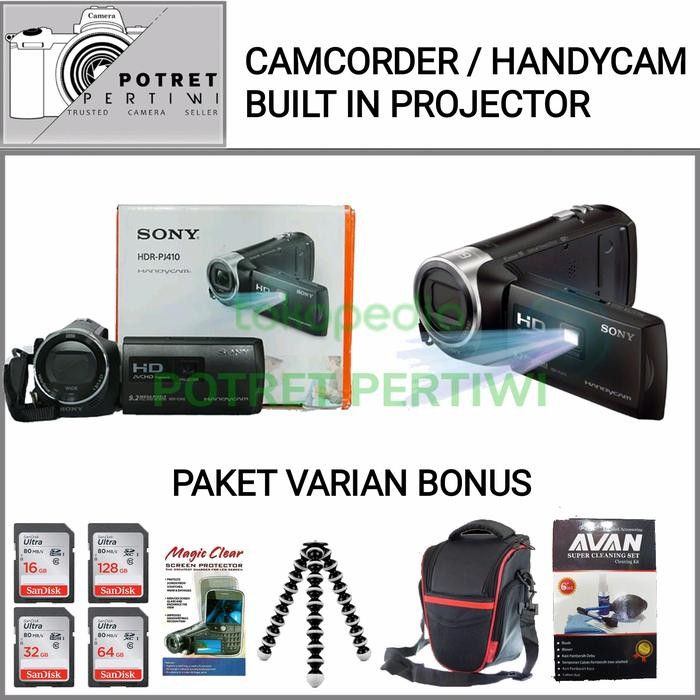 Terang- Handycam Sony Hdr-Pj410 / Sony Hdr Pj-410 / Sony Pj410 Projector