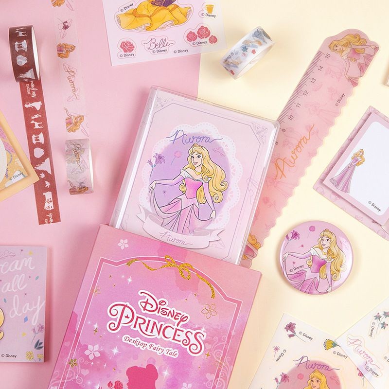 

Blind Bag Disney Jasmine Cinderella Snow White Aurora Belle Rapunzel Surise Egg Memo Notebook