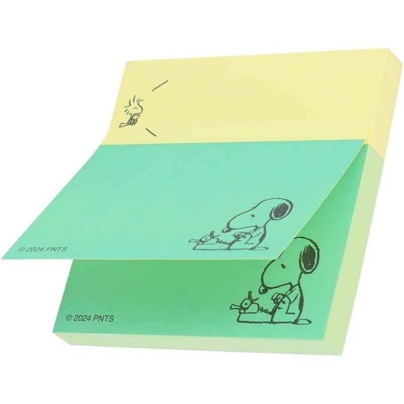 

Tsutto Sticky Note Disney Snoopy Moomin Dual Color Memo Penanda Halaman Limited Edition