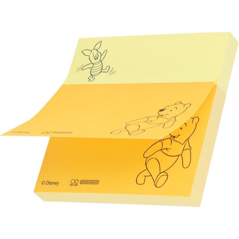 

Tsutto Sticky Note Disney Snoopy Moomin Dual Color Memo Penanda Halaman Limited Edition