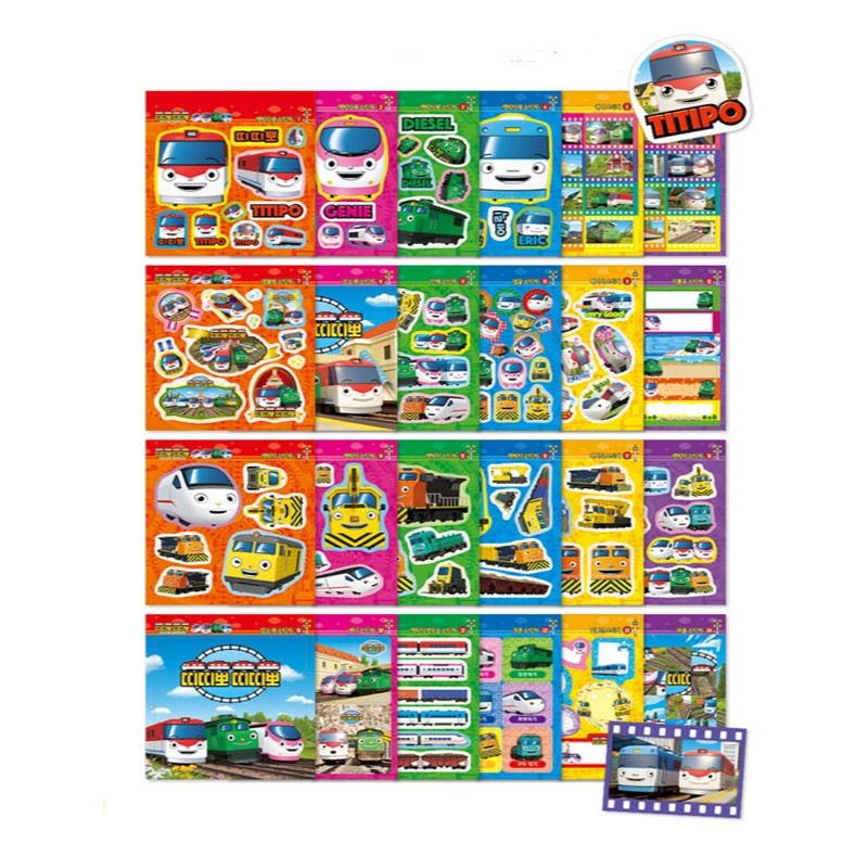 

Iconix Titipo Mini Sticker Book 1 TPP 118003 Mainan Titipo Sticker