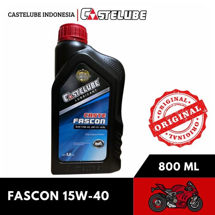 Oli Castelube Fascon 15W/40 800ml Mesin Kendaraan Motor ( Motorcycle Oil)