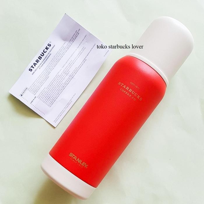 Sbucks Stanley Tumbler Thermos Stainless Steel Grande Red