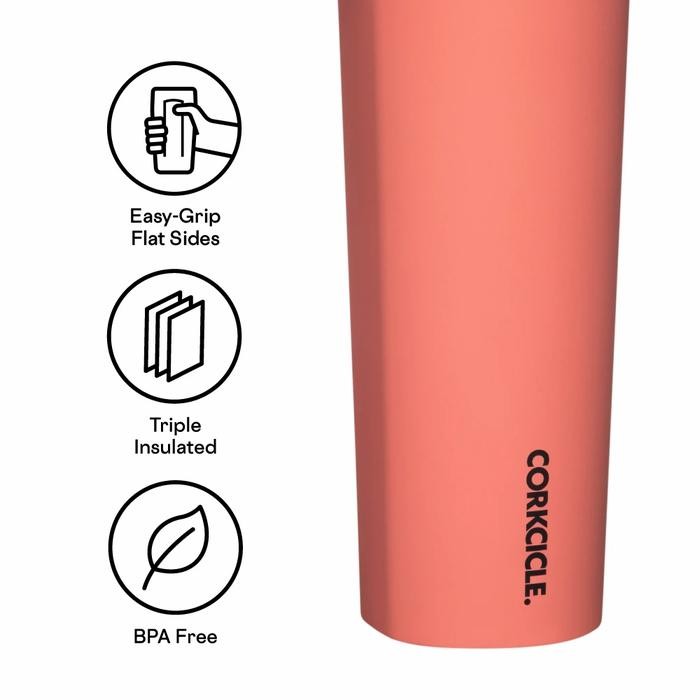 Corkcicle - Corkcicle Sport Canteen 20 Oz - Coral