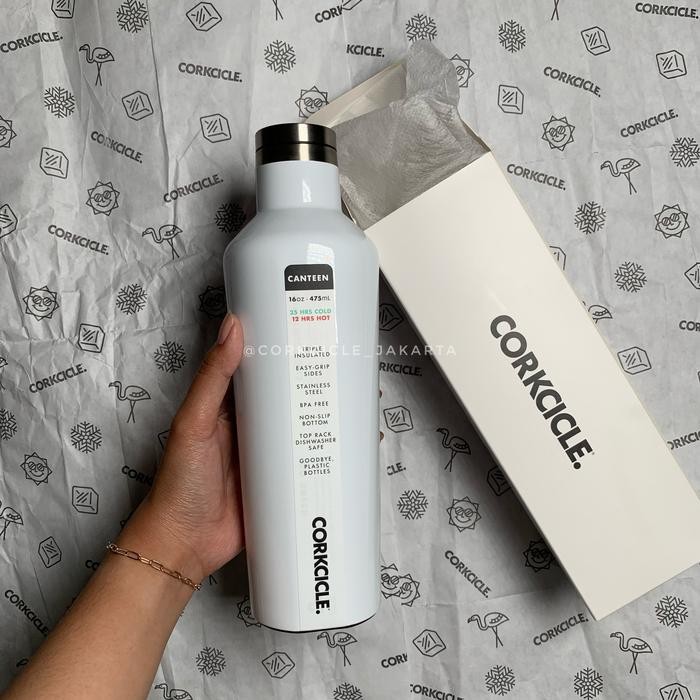 Corkcicle Canteen Classic White 16Oz