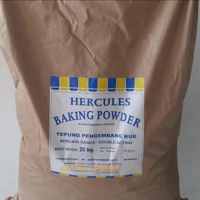 

HERCULES BAKING POWDER DOUBLE ACTING 25 KG