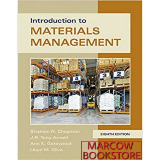 

Buku Introduction to Materials Management 8th Ehth Edition by Chapman