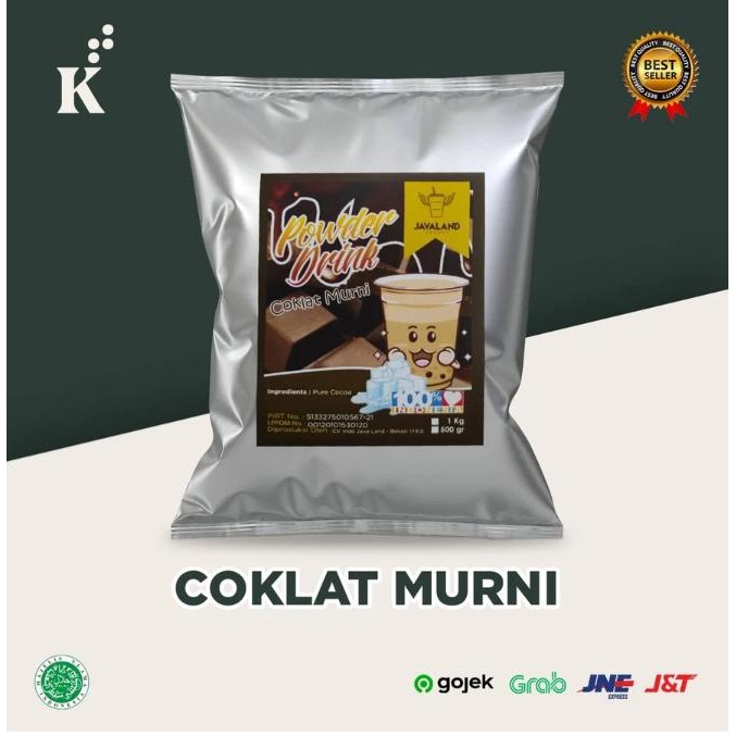 

CHOCOLATE POWDER / BUBUK COKLAT MURNI ORIGINAL MURAH 1KG JAVALAND