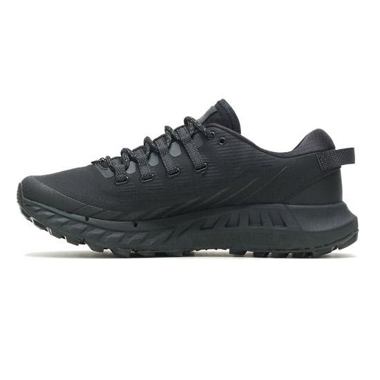 Sepatu Merrell Agility Peak 4 Trail Running Shoes Triple Black