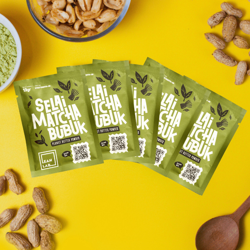 

Lean Lab PB 2GO Smart Pack Mix (13gr x15) Peanut Butter Powder / Selai Kacang Bubuk (Low Fat)