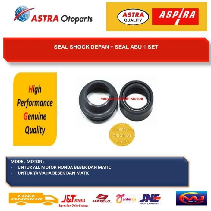 PROMO.. SEAL SHOCK /PIPA SHOCK DEPAN ASPIRA BEAT VARIO PCX ADV