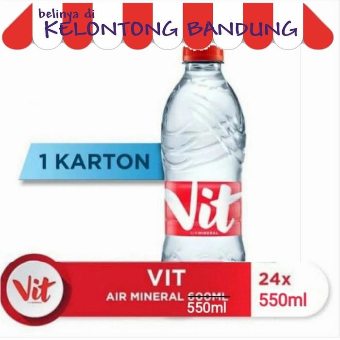 

Vit Botol 600ml Air num neral 600 ml - Dus Box Karton
