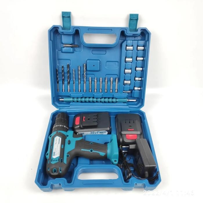 Mesin Bor Baterai - SUNC Cordless Reverisble Impact Drill [36V]