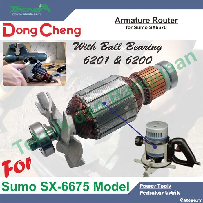 Armature / Angker Router Sumo SX-6675 DongCheng