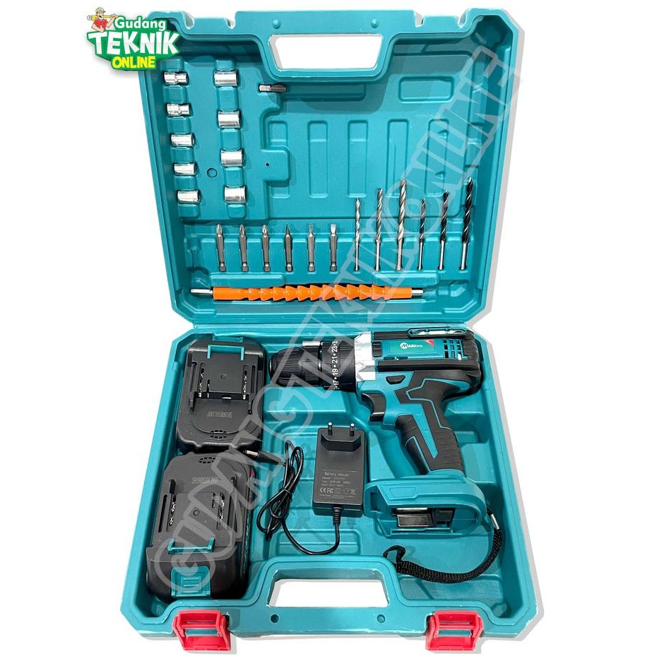 Mesin Bor Tangan BATERAI / Impact Drill CORDLESS 10mm SH190 MAILTANK
