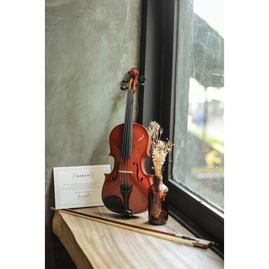 Biola Akustik 1/2 - Biola Makoa Full Set Hardcase - Violin Biola Anak