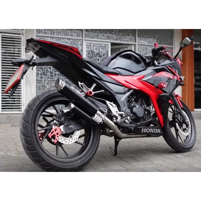 TERBARU..!! KNALPOT MODULAR 3 SUARA TRIDENTE F23 150 - 160CC FULL SYSTEM