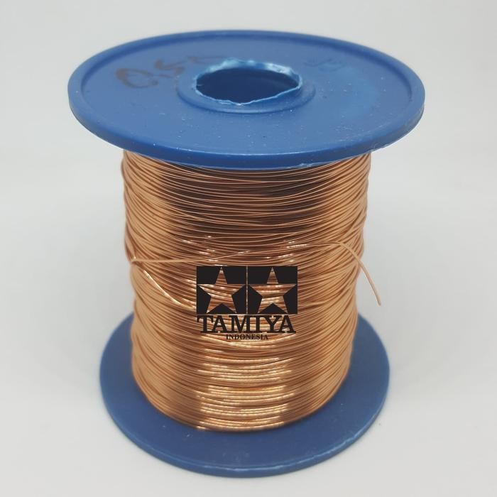 PREMIUM Kawat Tembaga, Tembaga 0.5 , Kawat Gulungan Dinamo, Kawat 0,5 , Tamiya