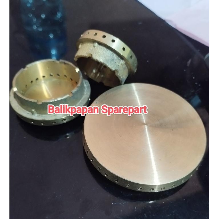 """] Burner brass kuningan kompor gas stove kitchen Ariston free standing old indesit