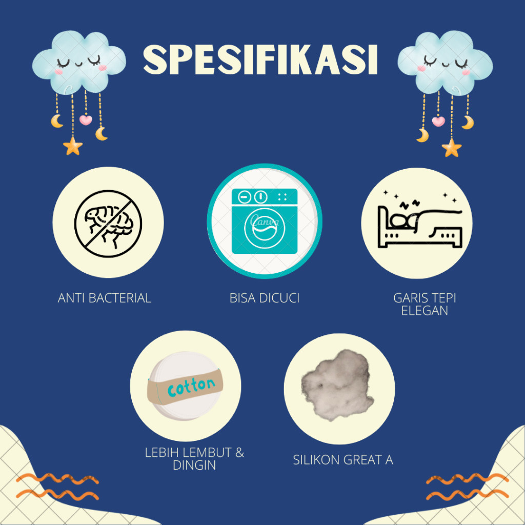 Bombardilomedis Harvest Bantal Guling 1 Set (1Bantal 1 Guling) Hotel