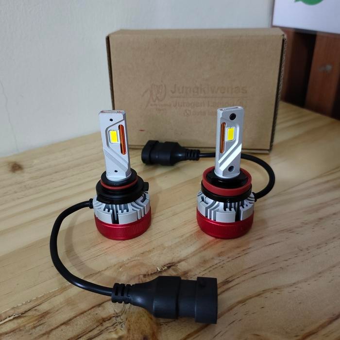 Led H8 H9 H11 Hb3 Hb4 Hir2 Warna Kuning Pekat 3000Kelvin Paling Terang 55Watt