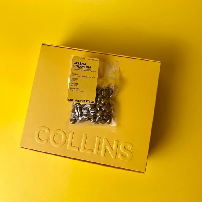 

Geisha Coffee Exotic Series Coffee Specialty Collins Roasters