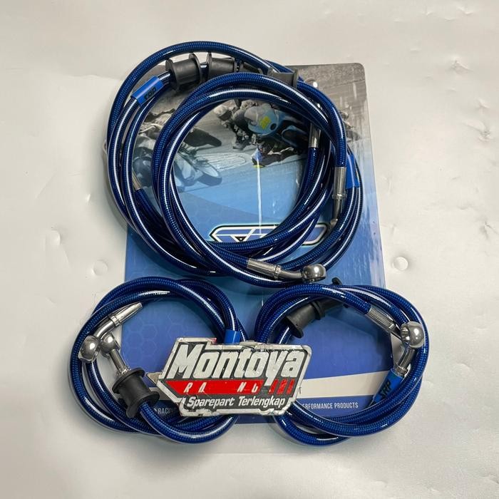 Selang Rem Srp Xmax Biru Solid