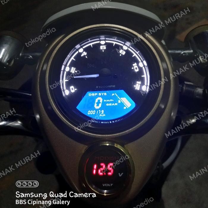 Speedometer Digital Scoopy Karbu