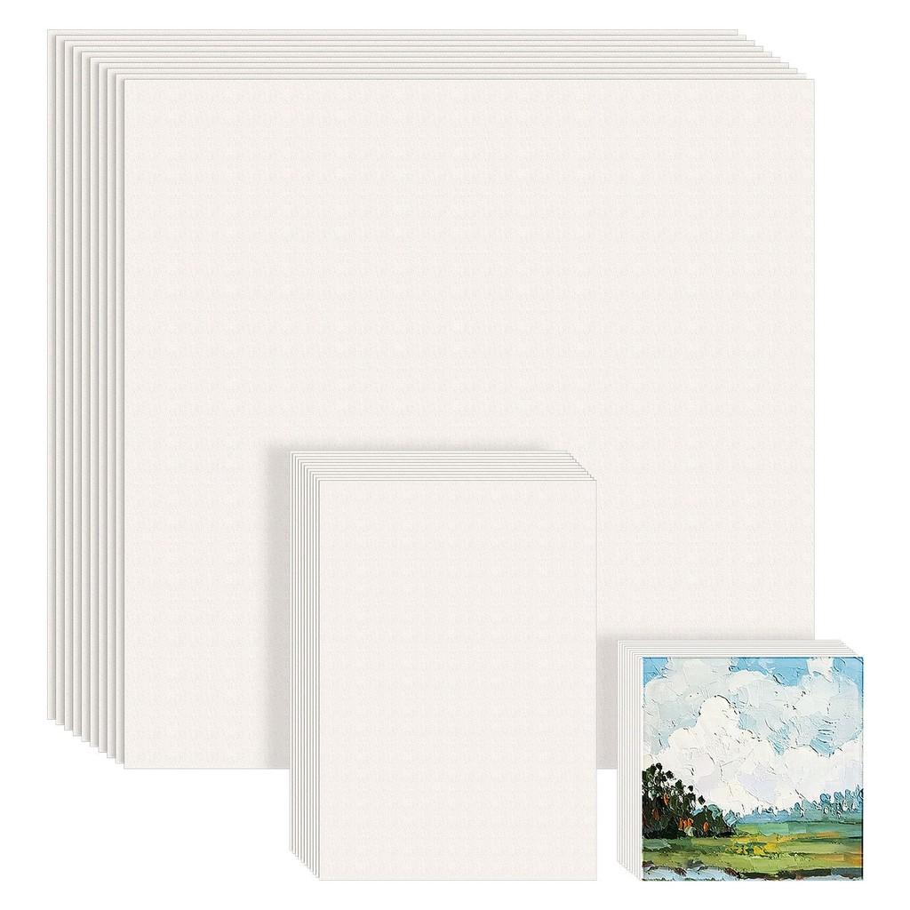 

55 Sheets Painting Paper Blank Sketch Paper Watercolor Paper Loose Drawing Paper Artist Painting
