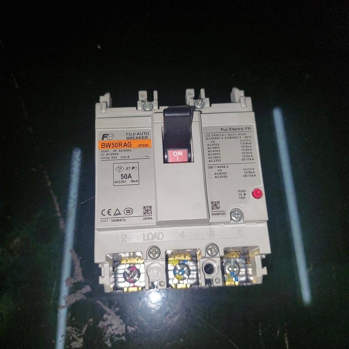 FUJI MCCB BW50RAG 50A 3P MINI BREKER /MCCB MINI 50A FUJI GRATIS ONGKIR