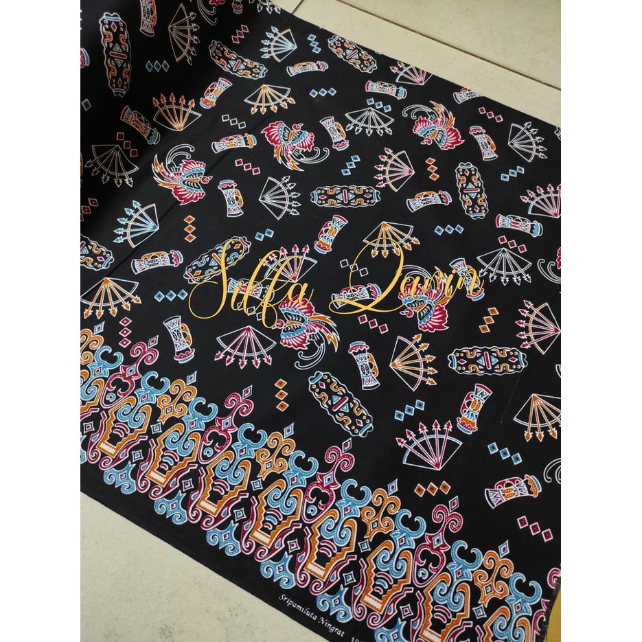 Gentra- Kain Katun Batik Papua _ Kain Batik Papua