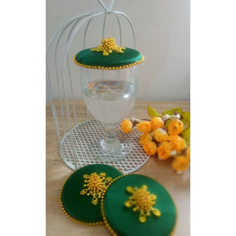 Terapitrendy Tutup Gelas Hias