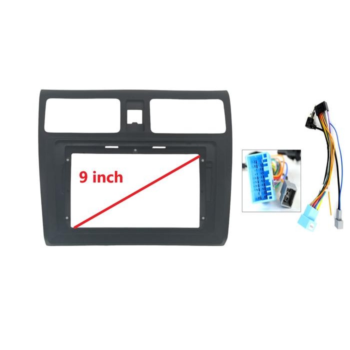 Afsheen_Fashion_ Frame Head Unit Android 9 Inch Suzuki Swift 2006 2009 - 2011