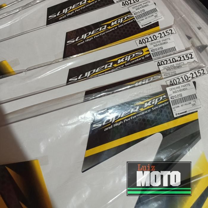 Striping ninja ss kuning original kawasaki