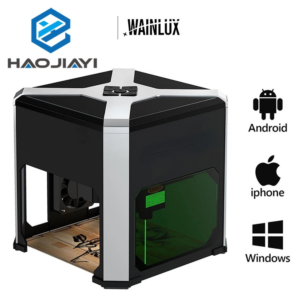 BEST SELLER Laser Engraver Wainlux K6 Mark Printer Cutter Woodworking Machines Plastic 3000mw Wifi M