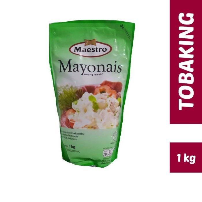 

New Maestro Mayonaise 1 kg Mayones Mayonais