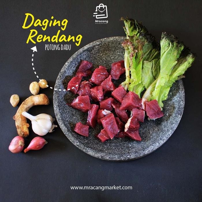 

New Daging Rendang Potong Dadu 250Gram - Frozen