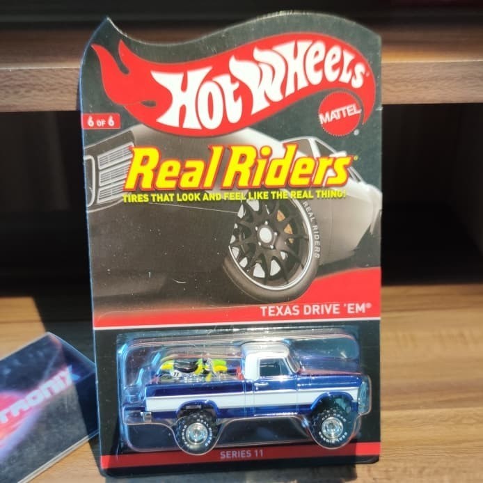SALE HOT WHEELS RLC TEXAS DRIVE EM 'EM TEXASDRIVE REAL RIDERS LIMITED EDITION READYY
