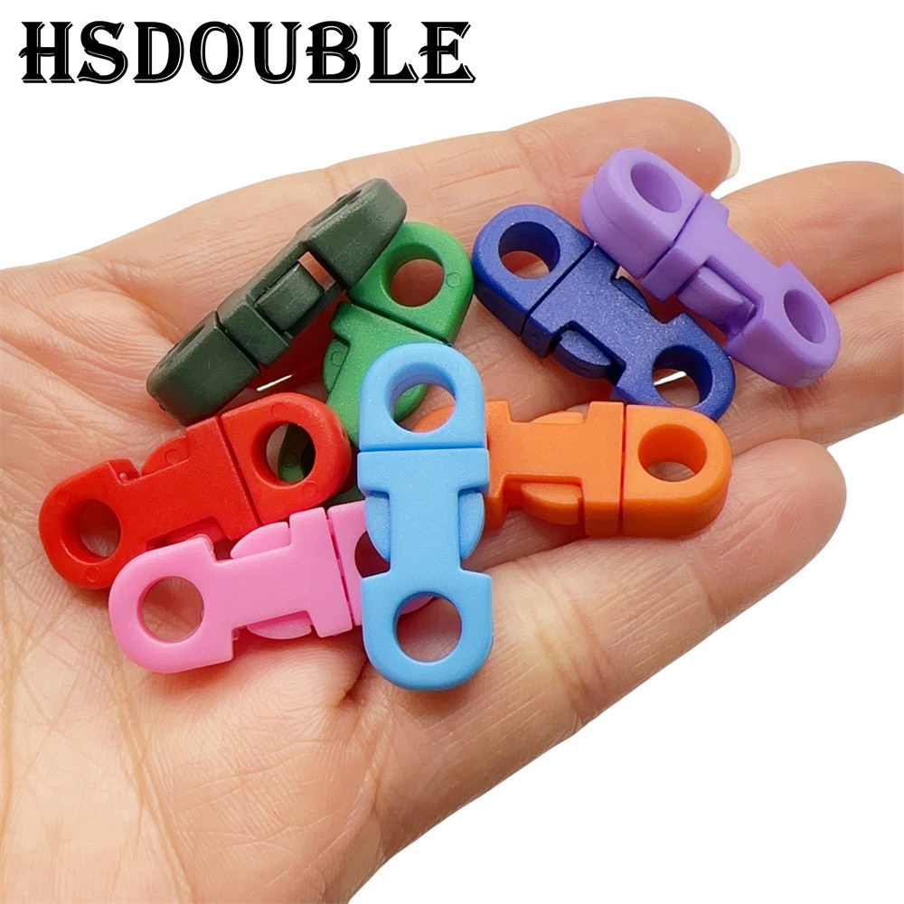 

30 Pcs/Pack Side Release Buckle Safety Clips Clasp For Paracord Bracelet Dog Collar Rope Lanyard
