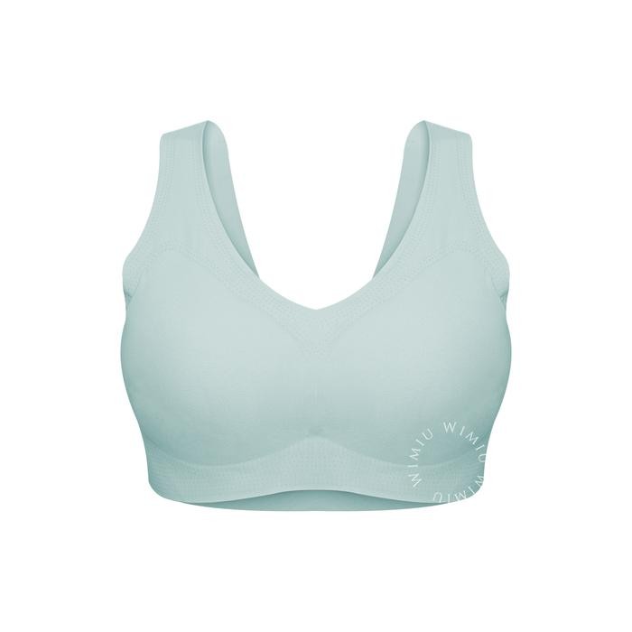 WIMIU BH Seamless Jumbo Bra Seamless Sport Bra Wanita Tanpa Kait 100064